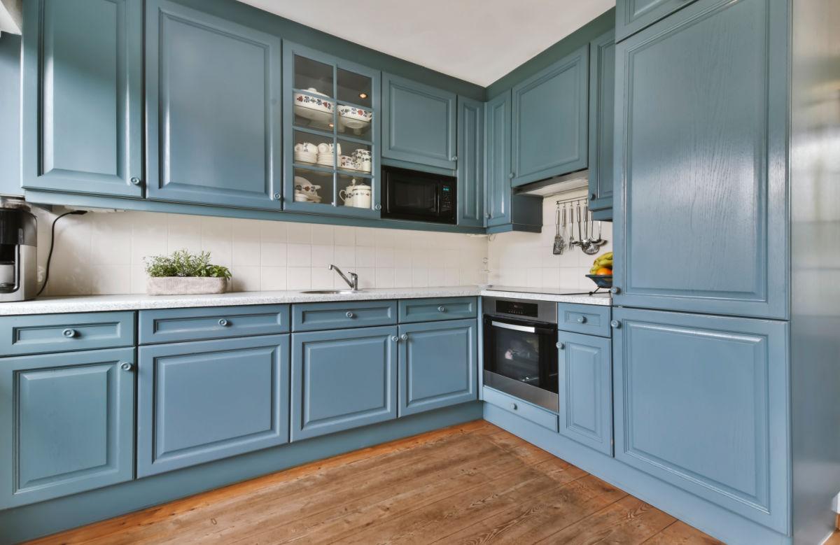 kitchen cabinets painted professionally - Shoreline House Painting Pros
